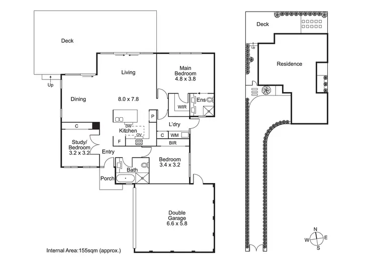 Floorplan of Homely house listing, 17 Kinross Street, Hampton East VIC 3188