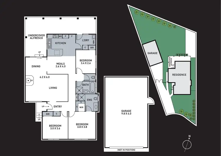 Floorplan of Homely house listing, 33 Eyebright Square, Hallam VIC 3803
