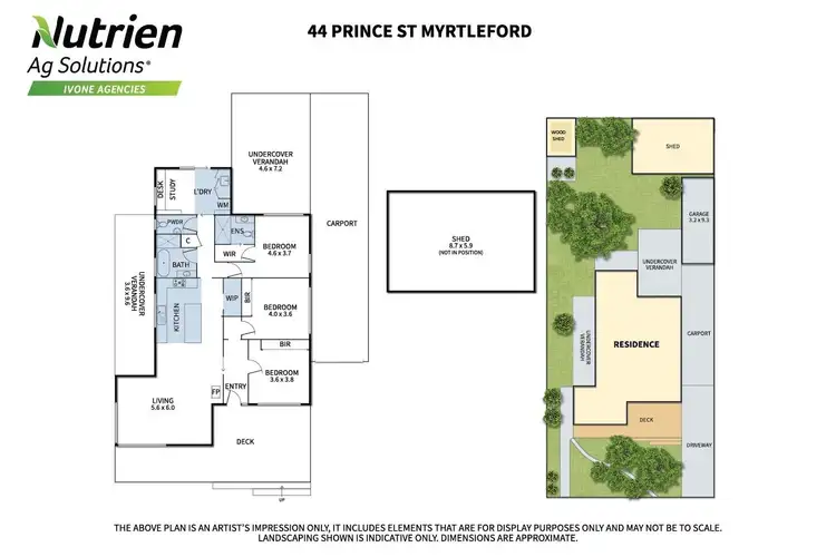 Floorplan of Homely house listing, 44 Prince Street, Myrtleford VIC 3737