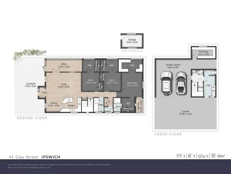 Floorplan of Homely house listing, 41 Clay St, Ipswich QLD 4305