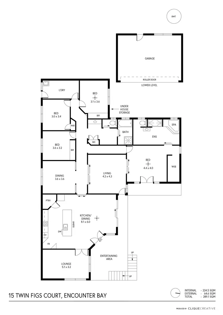 Floorplan of Homely house listing, 15 Twin Figs Ct, Encounter Bay SA 5211