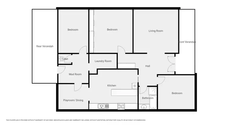 Floorplan of Homely house listing, 4 Mahnke St, Stawell VIC 3380