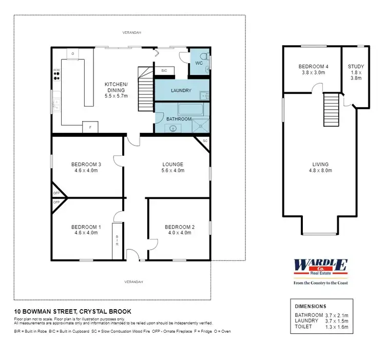Floorplan of Homely house listing, 10 Bowman St, Crystal Brook SA 5523