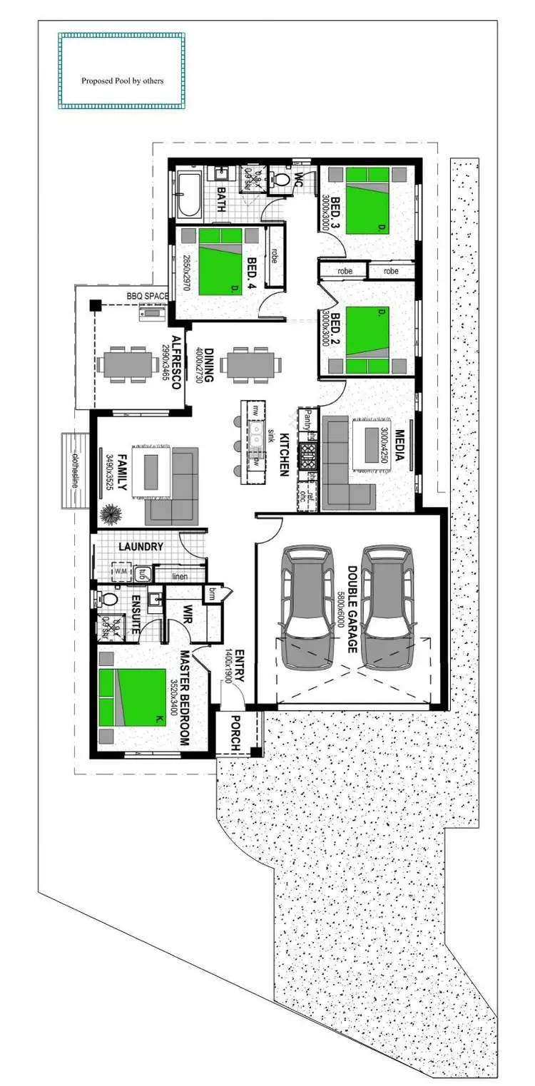 Floorplan of Homely house listing, Lot 10 Stanley Crt, Brassall QLD 4305