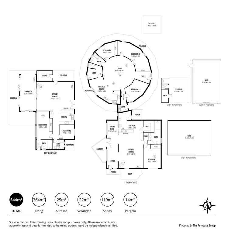 Floorplan of Homely rural property listing, 1190 Inman Valley Rd, Inman Valley SA 5211