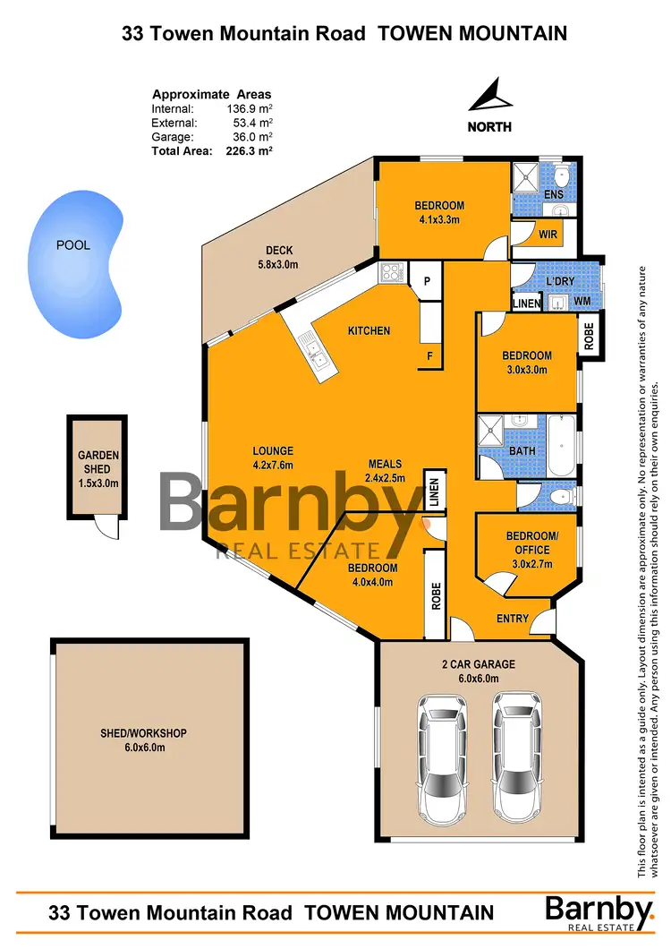 Floorplan of Homely rural property listing, 33 Towen Mount Rd, Towen Mountain QLD 4560
