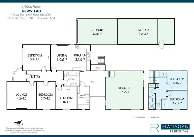 Floorplan of Homely house listing, 4 Robin St, Newstead TAS 7250