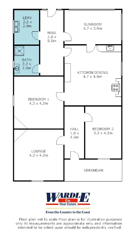 Floorplan of Homely house listing, 12 Cottell St, Port Pirie SA 5540