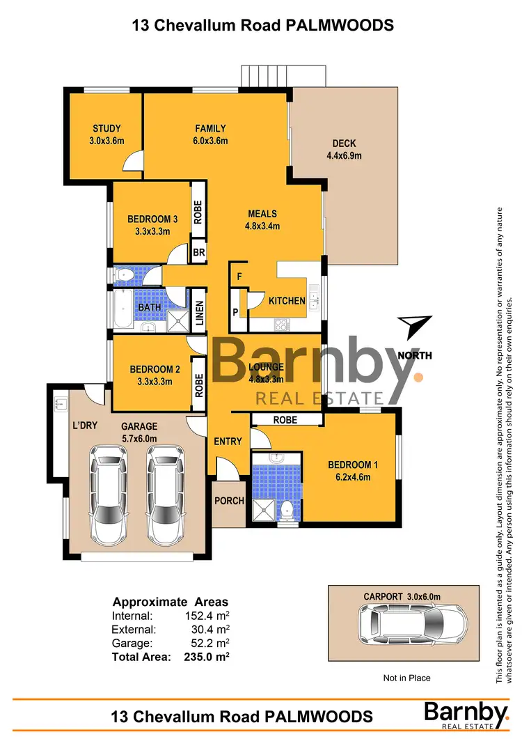 Floorplan of Homely house listing, 13 Chevallum Rd, Palmwoods QLD 4555