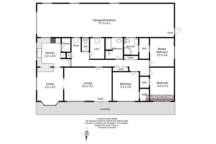 Floorplan of Homely house listing, 10 Brookvale Rd, Ulverstone TAS 7315