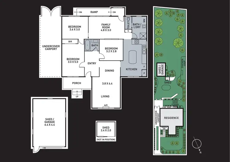 Floorplan of Homely house listing, 58 Longwarry Road, Drouin VIC 3818