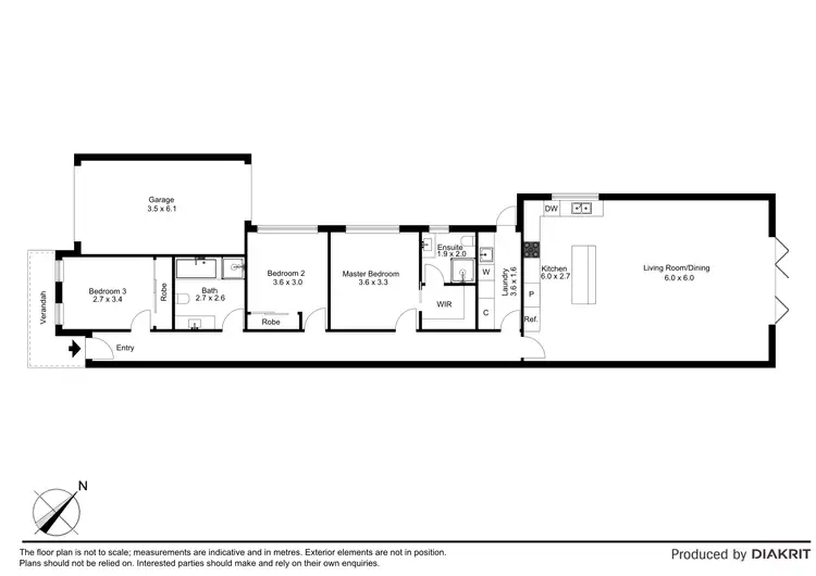 Floorplan of Homely house listing, 22A Hanley Street, Avondale Heights VIC 3034