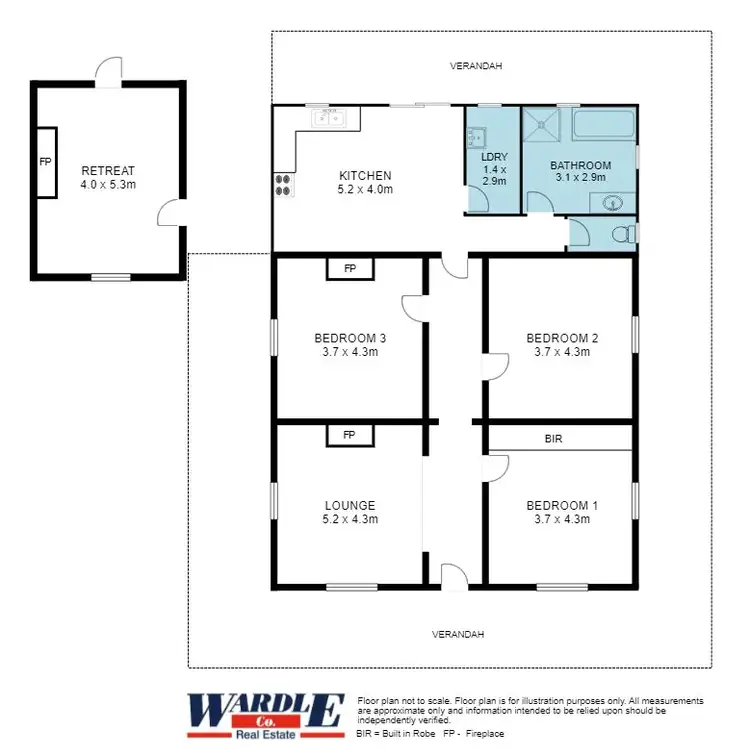 Floorplan of Homely house listing, 23 Tandowie Rd, Wirrabara SA 5481