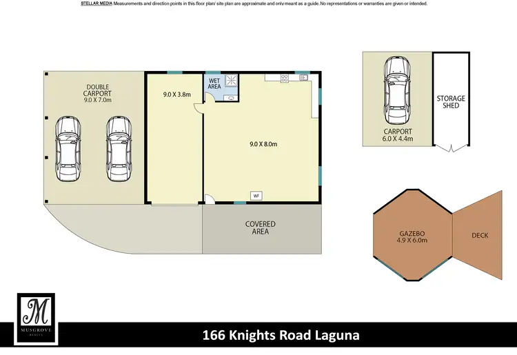 Floorplan of Homely rural property listing, 166 Knights Road, Laguna NSW 2325