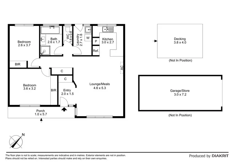 Floorplan of Homely unit listing, 5/18-22 San Remo Drive, Avondale Heights VIC 3034