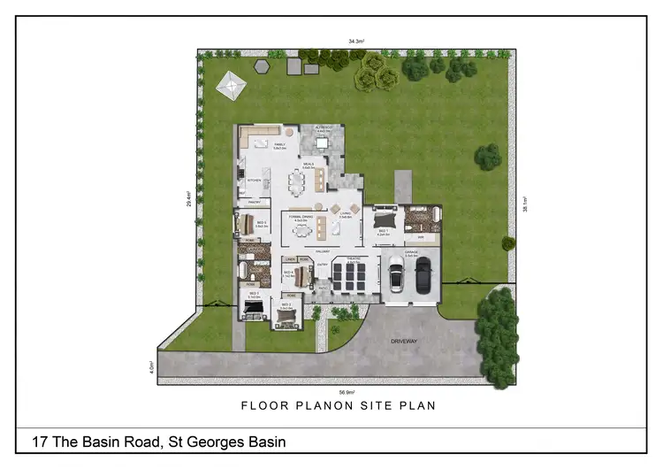 Floorplan of Homely house listing, 17 The Basin Rd, St Georges Basin NSW 2540