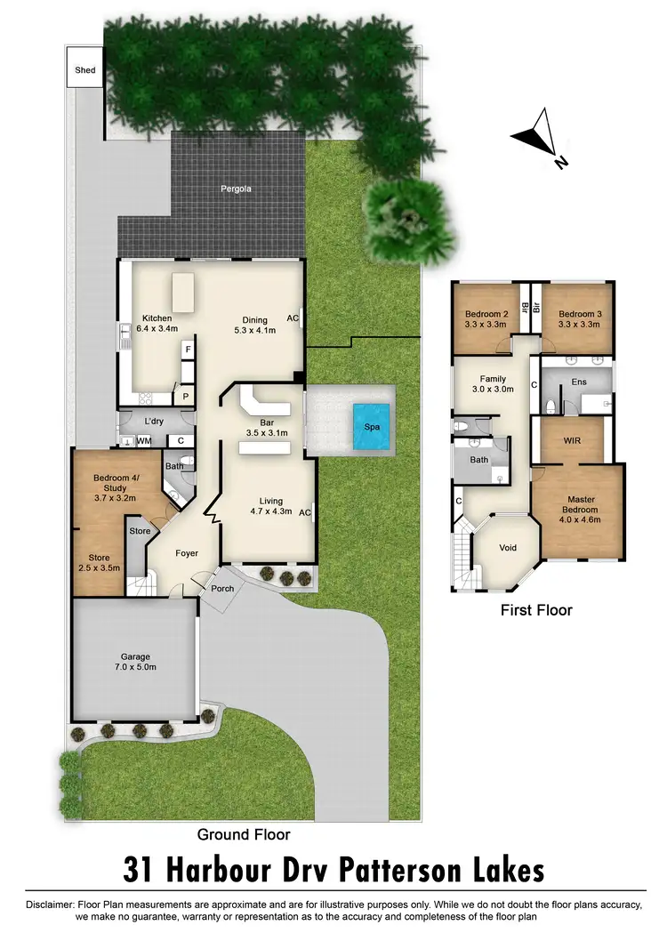 Floorplan of Homely house listing, 31 Harbour Dr, Patterson Lakes VIC 3197