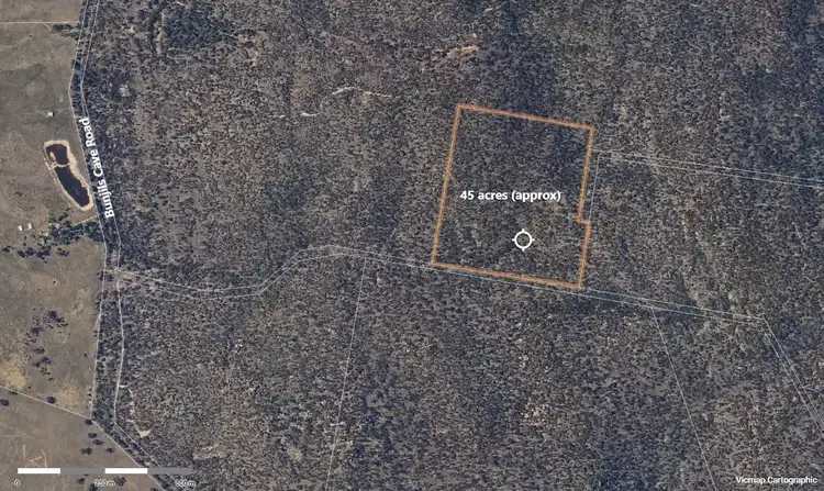 Floorplan of Homely land listing, LOT CA, 60 Bunjils Cave Rd Black Range Via, Stawell VIC 3380
