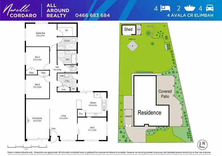 Floorplan of Homely house listing, 9 Avala Cres, Elimbah QLD 4516