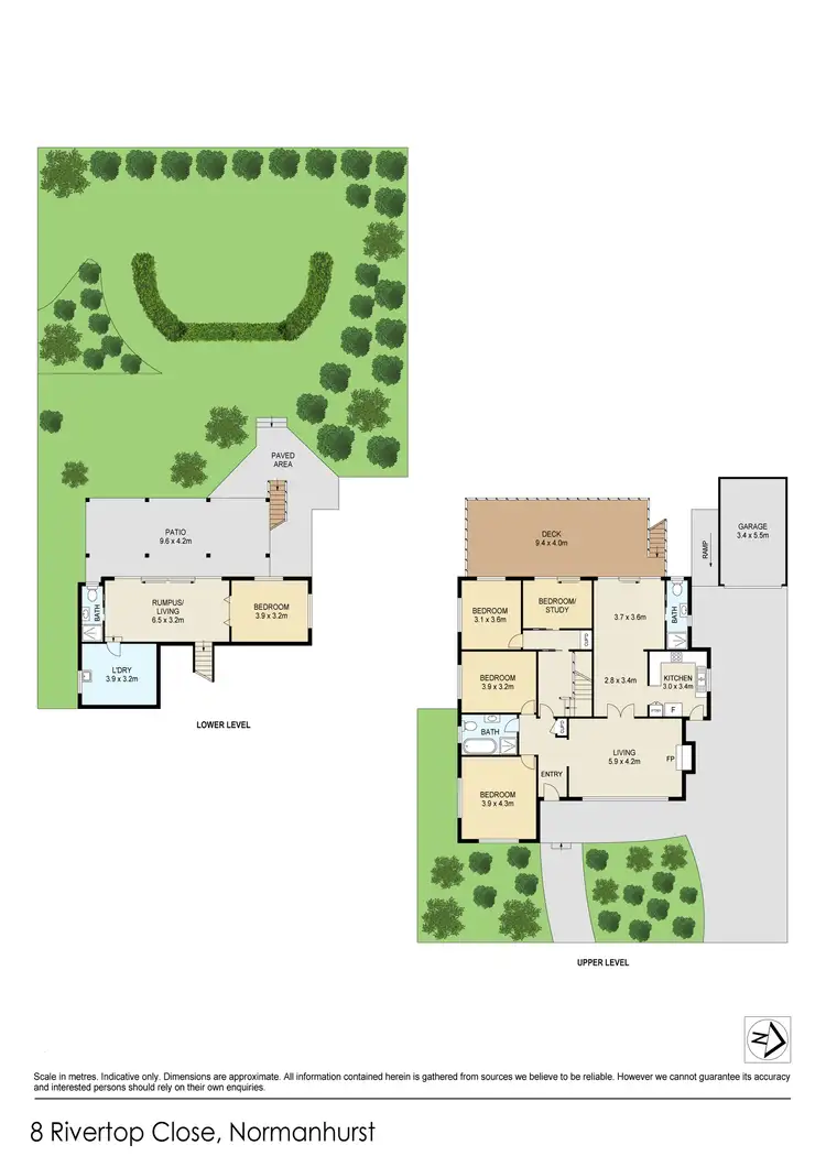 Floorplan of Homely house listing, 8 Rivertop Cl, Normanhurst NSW 2076