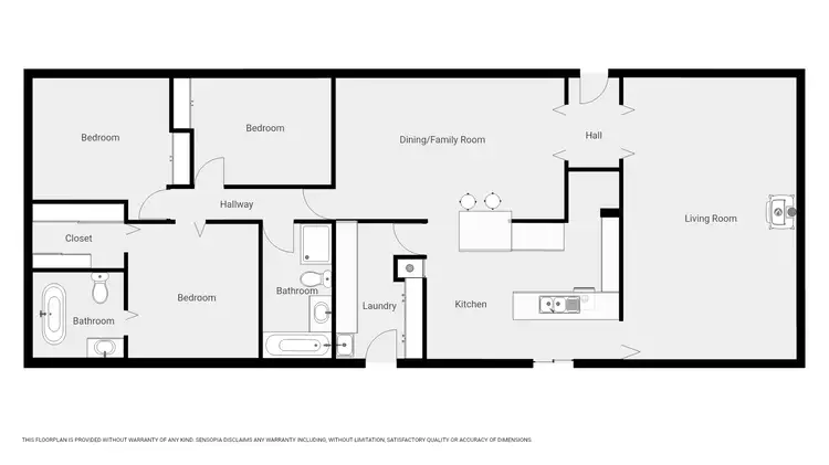 Floorplan of Homely house listing, 140 Darlington Mine Rd Deep Lead Via, Stawell VIC 3380