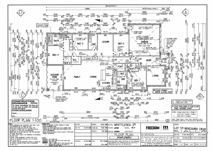 Floorplan of Homely house listing, 86 Wendouree Dr, Kialla VIC 3631