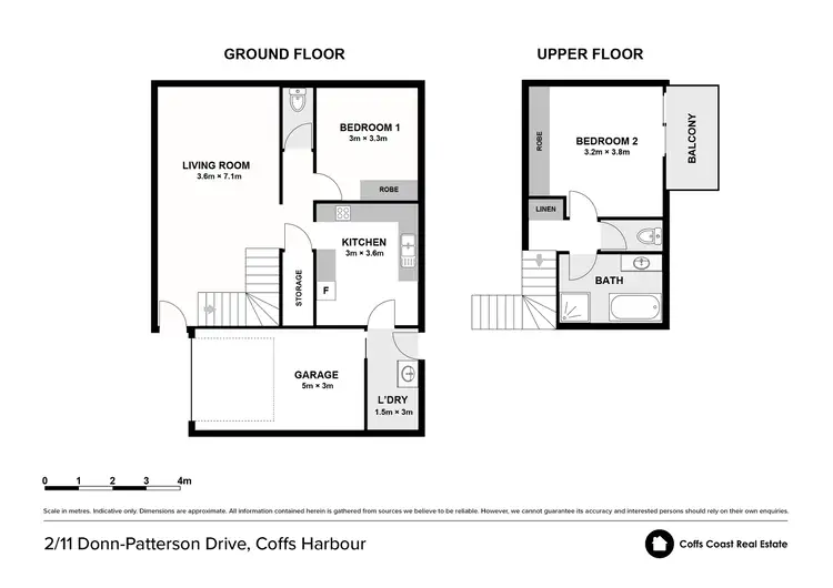Floorplan of Homely villa listing, Unit 2/11 Donn Patterson Dr, Coffs Harbour NSW 2450