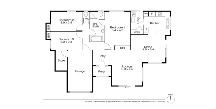 Floorplan of Homely house listing, 26 Glencoe Road, Ardross WA 6153