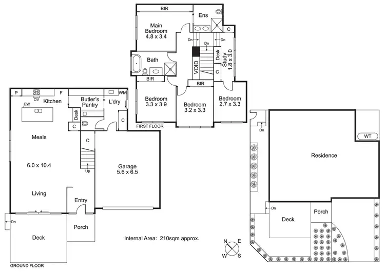 Floorplan of Homely house listing, 747 Nepean Highway, Brighton East VIC 3187
