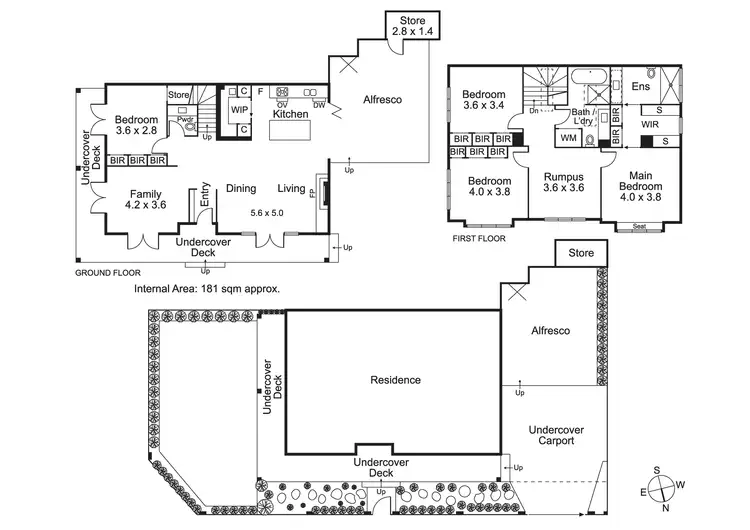 Floorplan of Homely house listing, 133 Cochrane Street, Brighton VIC 3186