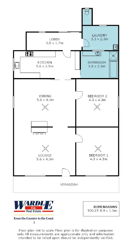Floorplan of Homely house listing, 20 High St, Wirrabara SA 5481