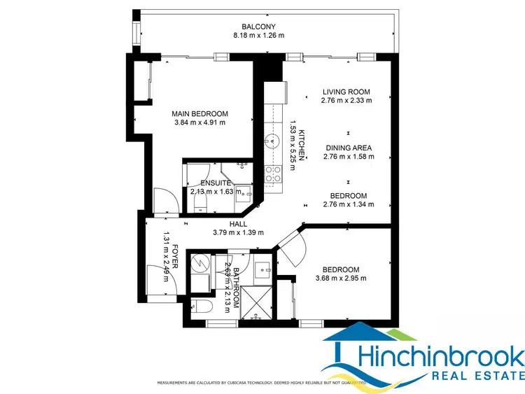 Floorplan of Homely unit listing, Unit 23/10-14 Poinciana Bvd, Cardwell QLD 4849