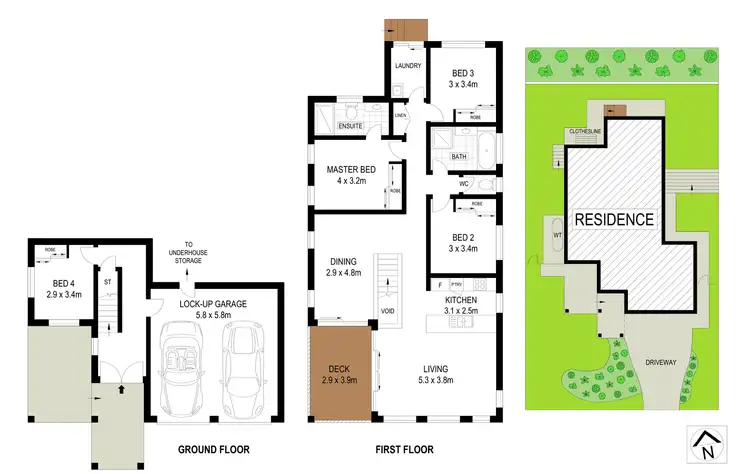Floorplan of Homely house listing, 72 Opossum Cct, Springfield Lakes QLD 4300