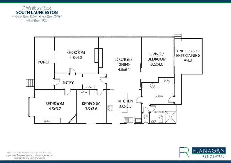 Floorplan of Homely house listing, 7 Westbury Rd, South Launceston TAS 7249