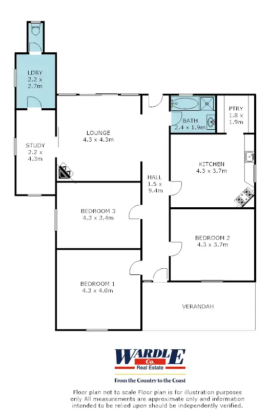 Floorplan of Homely house listing, 18 Radiata St, Wirrabara SA 5481