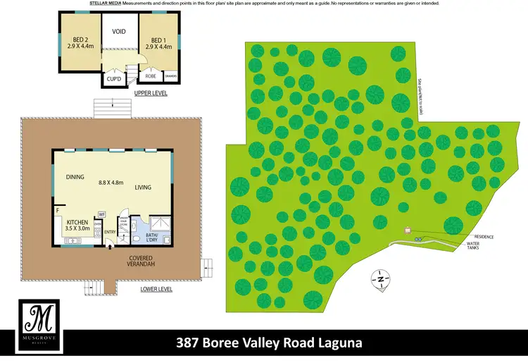 Floorplan of Homely rural property listing, 387 Boree Valley Road, Laguna NSW 2325