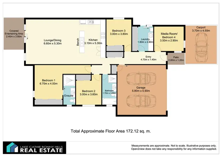Floorplan of Homely house listing, 18B Kara Cl, Lake Cathie NSW 2445