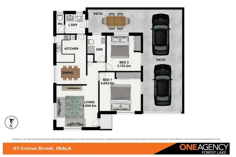 Floorplan of Homely house listing, 47 Crocus St, Inala QLD 4077
