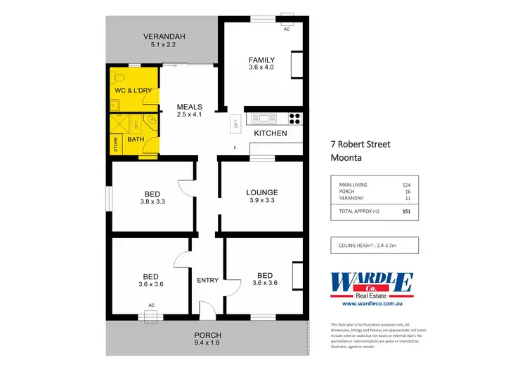 Floorplan of Homely house listing, 7 Robert St, Moonta SA 5558