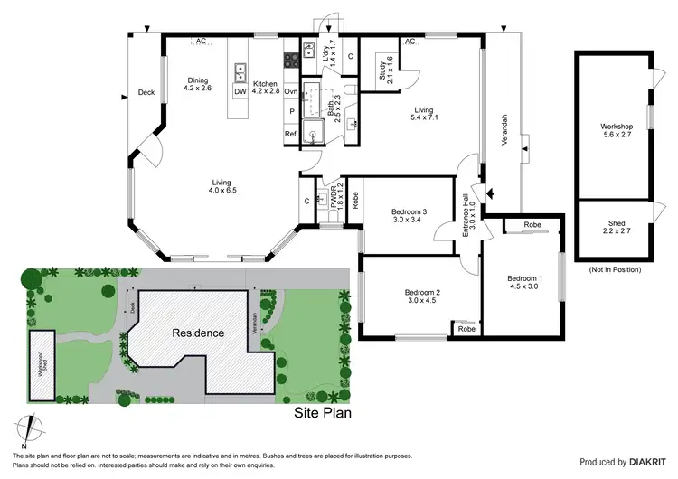 Floorplan of Homely house listing, 62 Thompson St, Avondale Heights VIC 3034