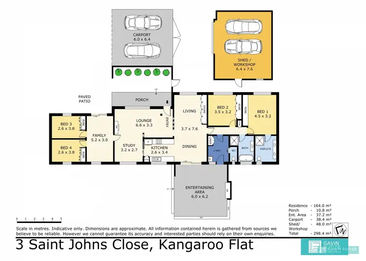 Floorplan of Homely house listing, 3 St Johns Cl, Kangaroo Flat VIC 3555