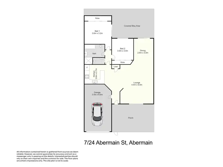 Floorplan of Homely unit listing, 7/24-28 Abermain Street, Abermain NSW 2326