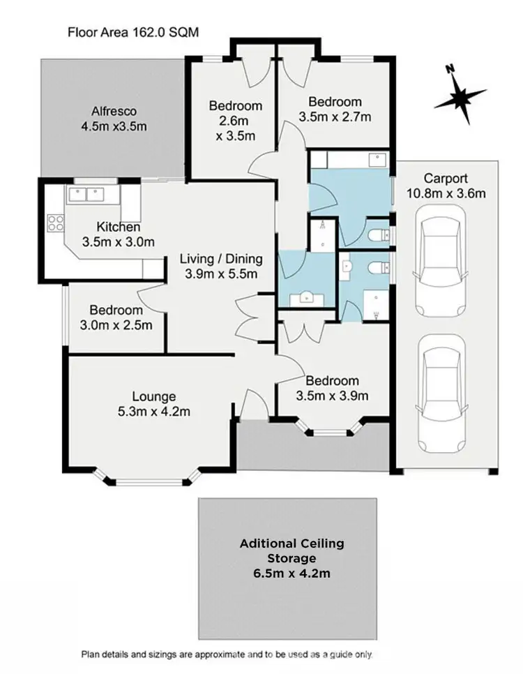 Floorplan of Homely house listing, 42 Prosser St, Riverhills QLD 4074