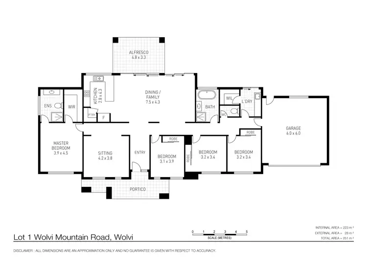 Floorplan of Homely house listing, 338 Wolvi Mountain Rd, Wolvi QLD 4570