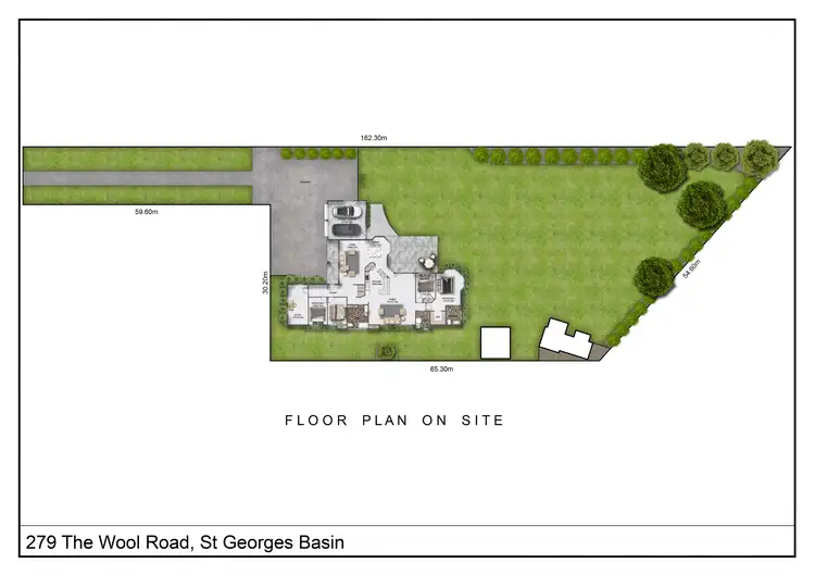 Floorplan of Homely house listing, 279 The Wool Rd, St Georges Basin NSW 2540