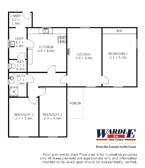 Floorplan of Homely house listing, 6 John St, Jamestown SA 5491