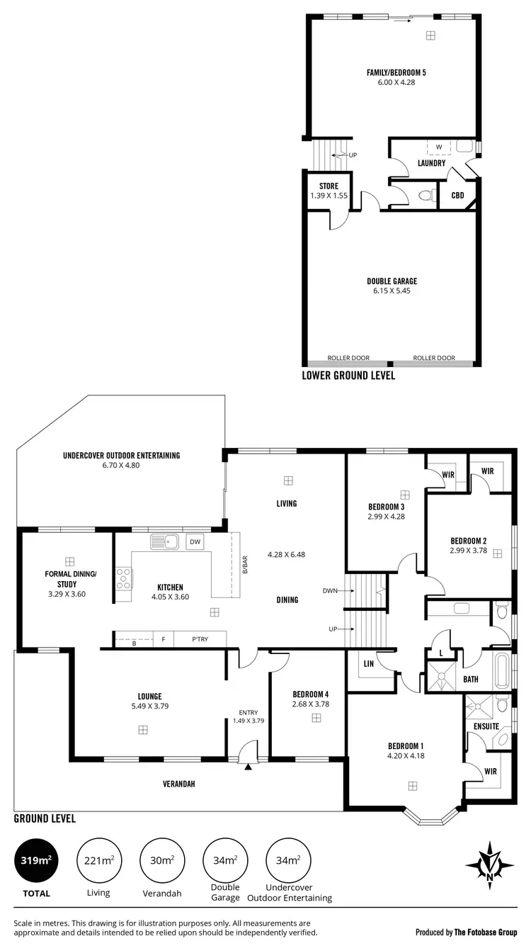 Floorplan of Homely house listing, 29 Shannon Cres, Coromandel Valley SA 5051