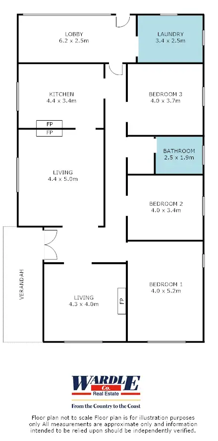 Floorplan of Homely house listing, 2 Bowman St, Crystal Brook SA 5523