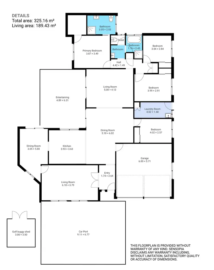 Floorplan of Homely house listing, 66 Tekapo St, Westlake QLD 4074