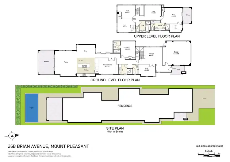 Floorplan of Homely house listing, 26B Brian Avenue, Mount Pleasant WA 6153